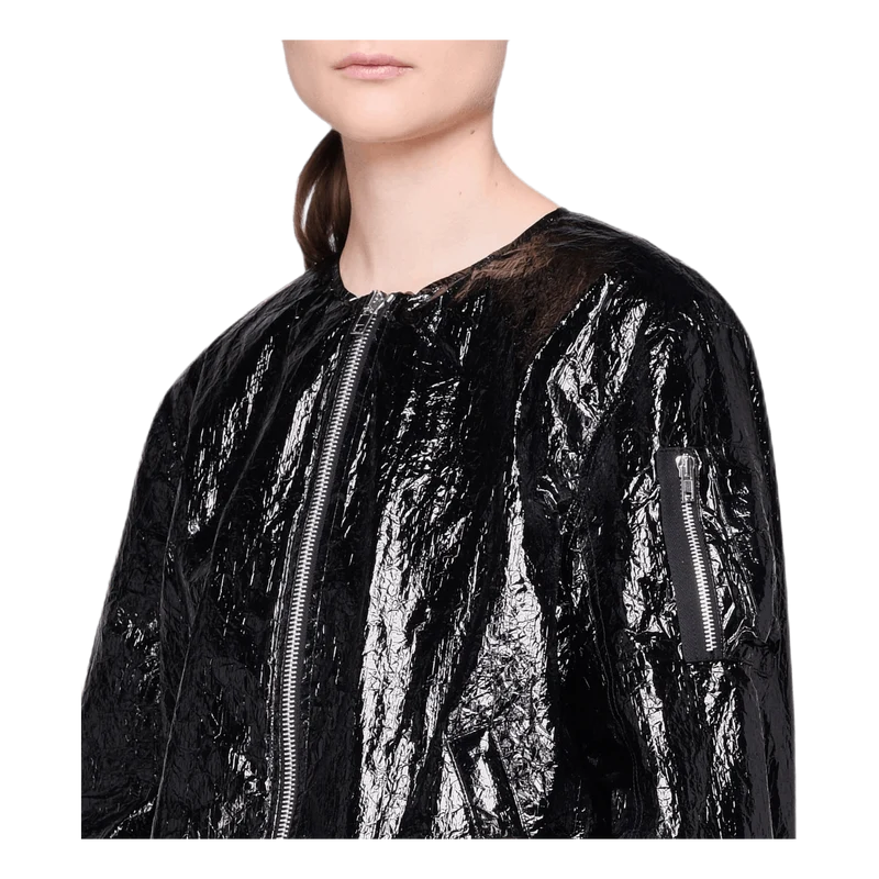 Nylar Bomber Jacket Black