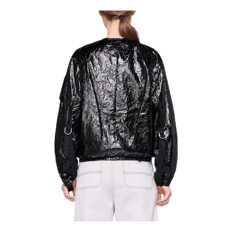 Nylar Bomber Jacket Black