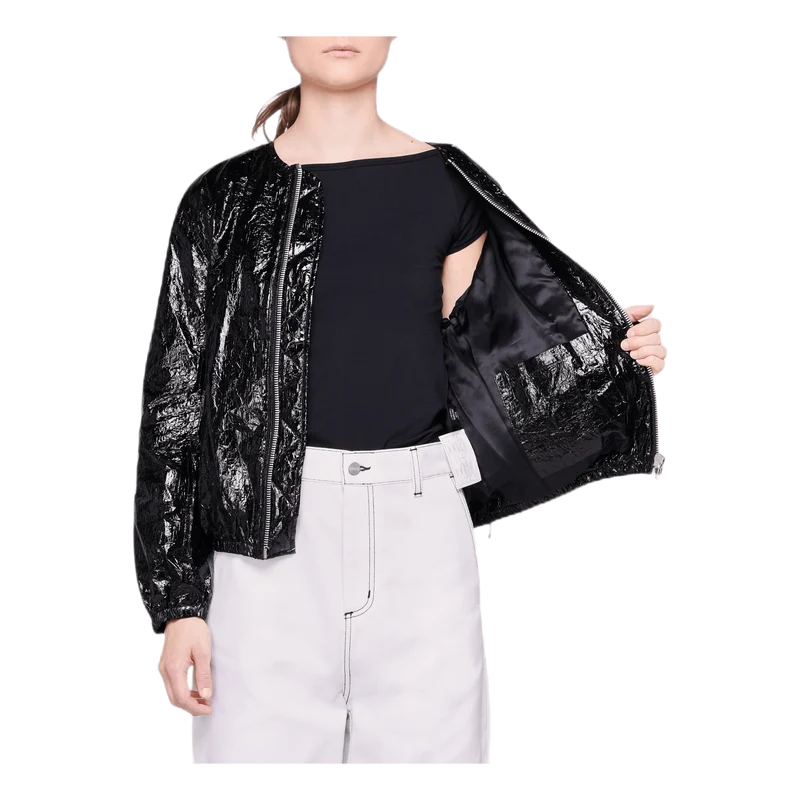 Nylar Bomber Jacket Black