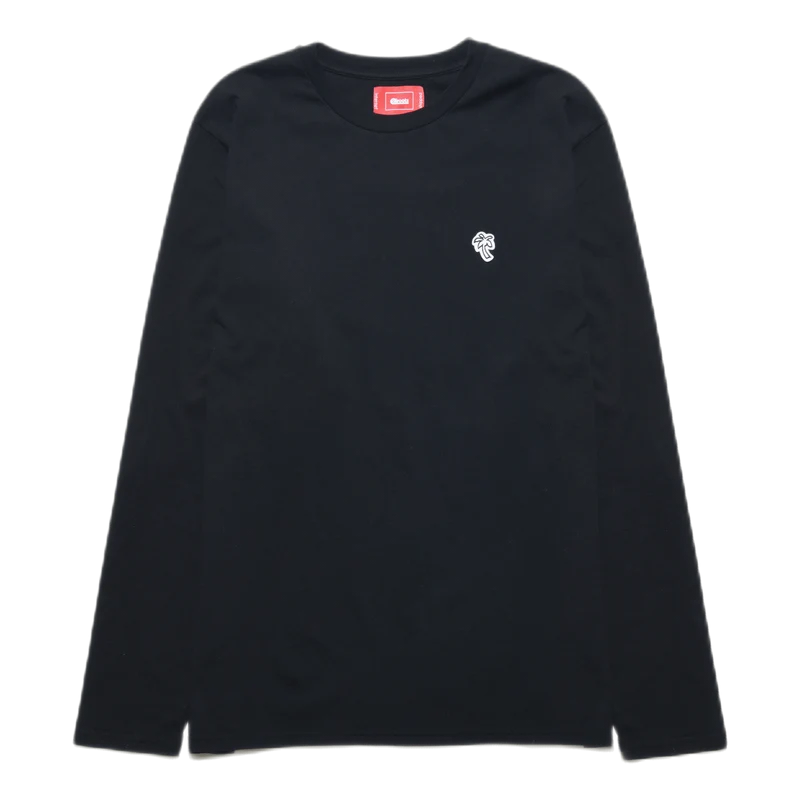 Palm Long Sleeve Tee Black