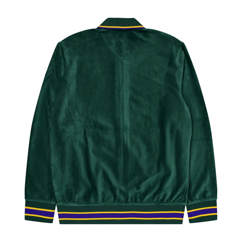 Polo Ralph Lauren Corduroy Full Zip Track Jacket 001 Moss Agate
