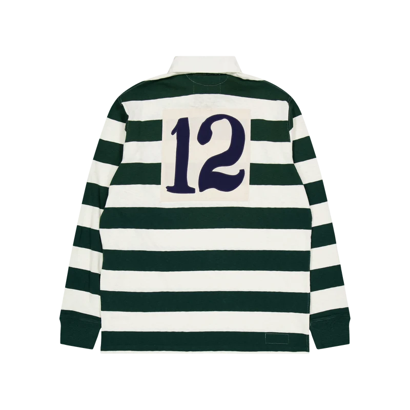 Polo Ralph Lauren Summer Antique Rugby Shirt 001 Moss Agate Multi