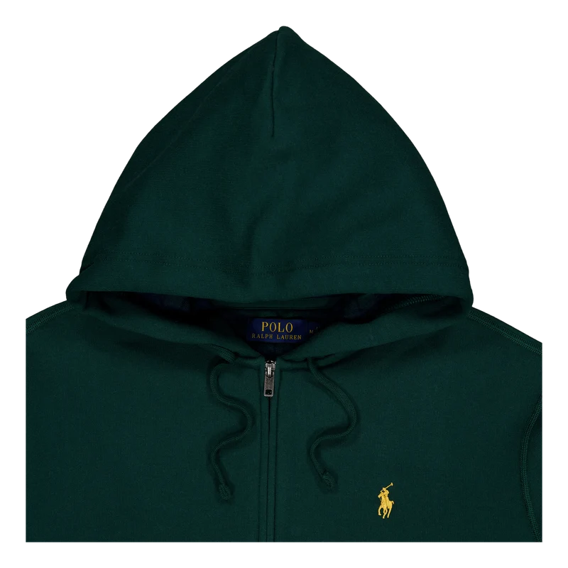 Polo Ralph Lauren Rl Fleece Zip Hood 008 Moss Agate