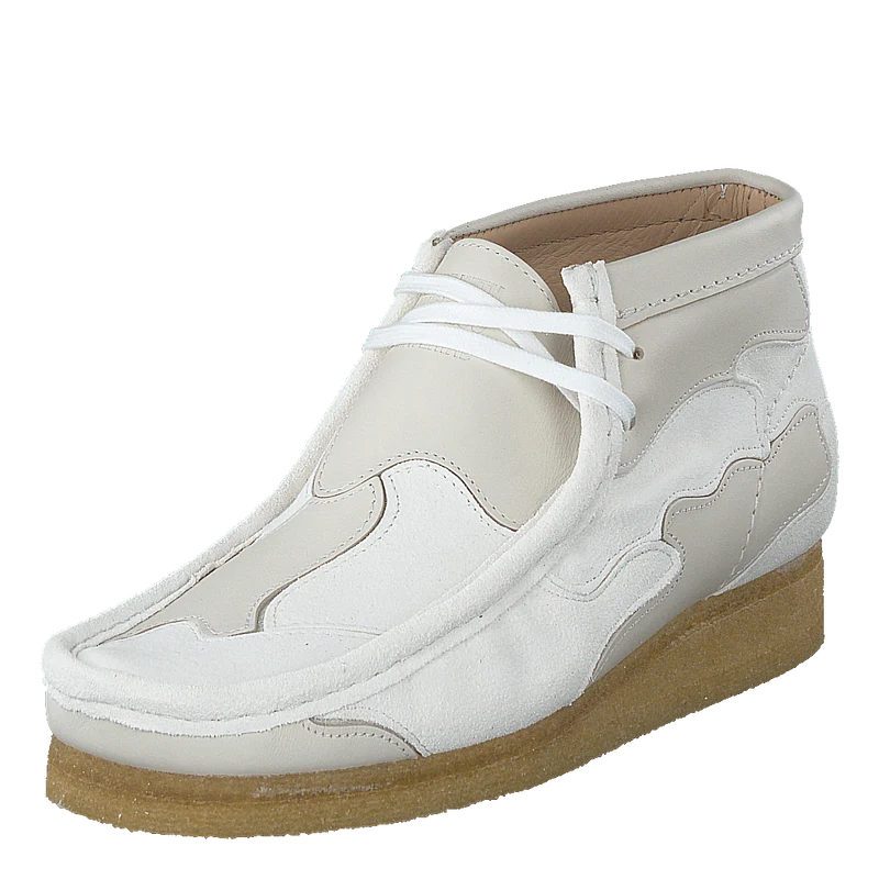 Wallabee Patch White Combi
