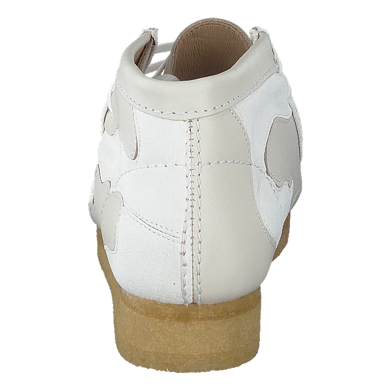 Wallabee Patch White Combi