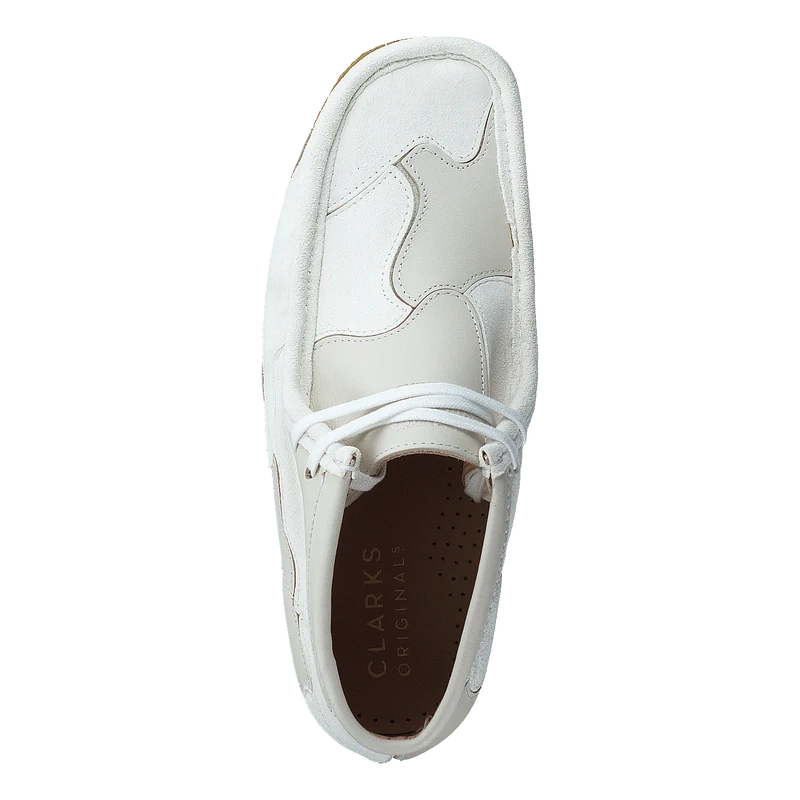 Wallabee Patch White Combi