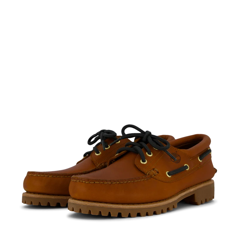 Auth Boat Shoe Mid Brown