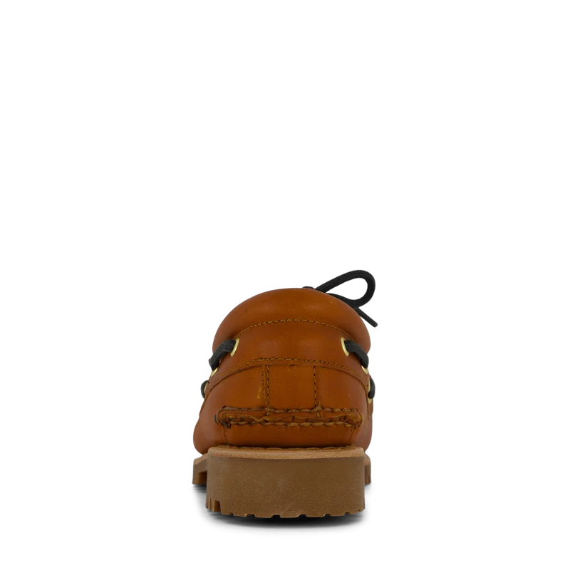 Auth Boat Shoe Mid Brown