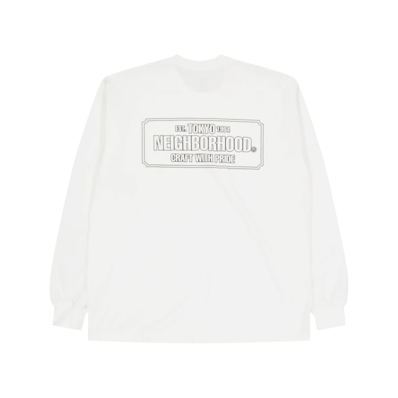Nh . Tee Ls-1 White