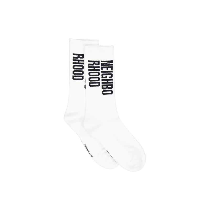 Id Logo Socks White