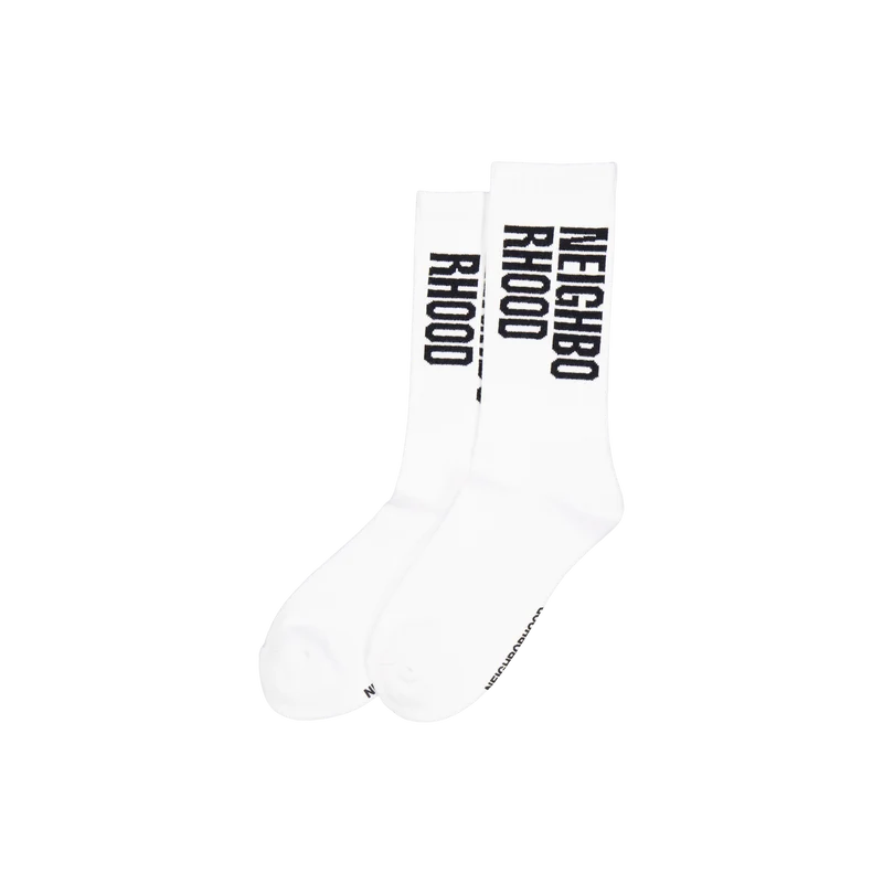 Id Logo Socks White