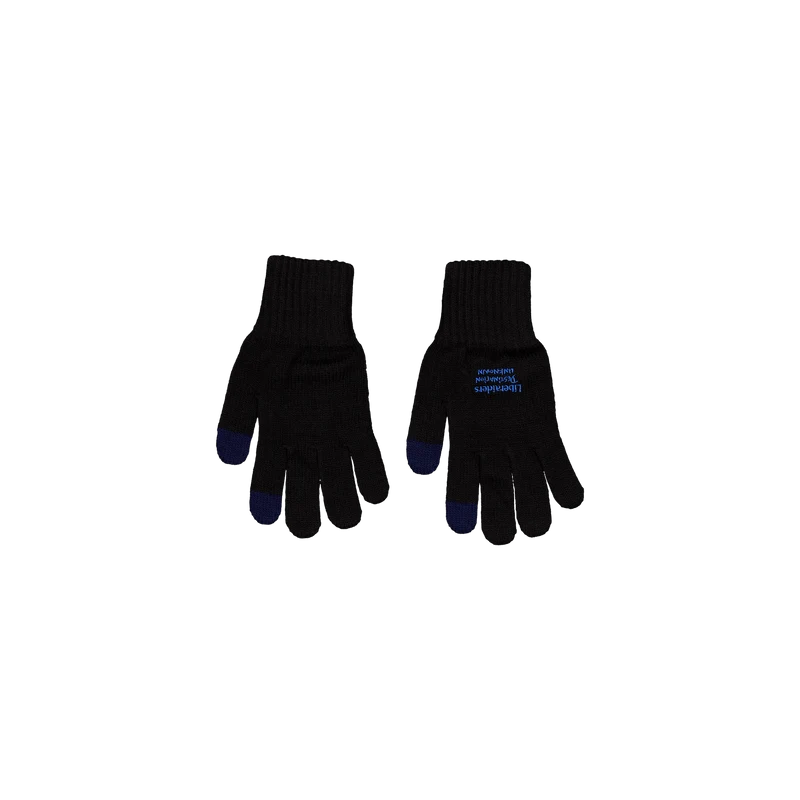 Lr E-touch Knitting Glove Black