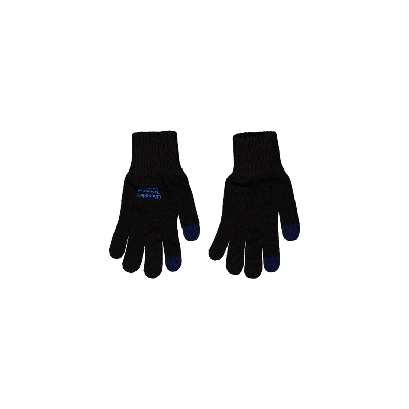 Lr E-touch Knitting Glove Black