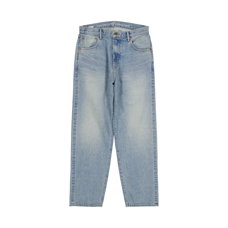 Lr Loose Fit Denim Pants Indigo
