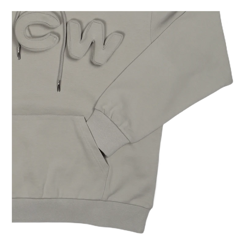 3d Logo Hoodie Grey