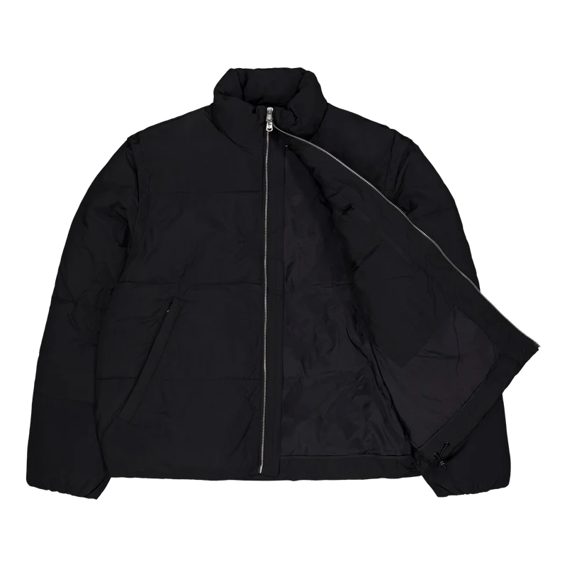 Detachable Sleeves Puffer Black