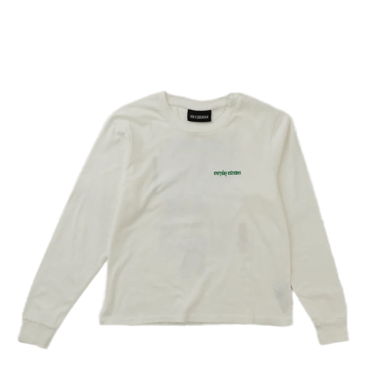 Artwork Tee Long Sleeve Off White