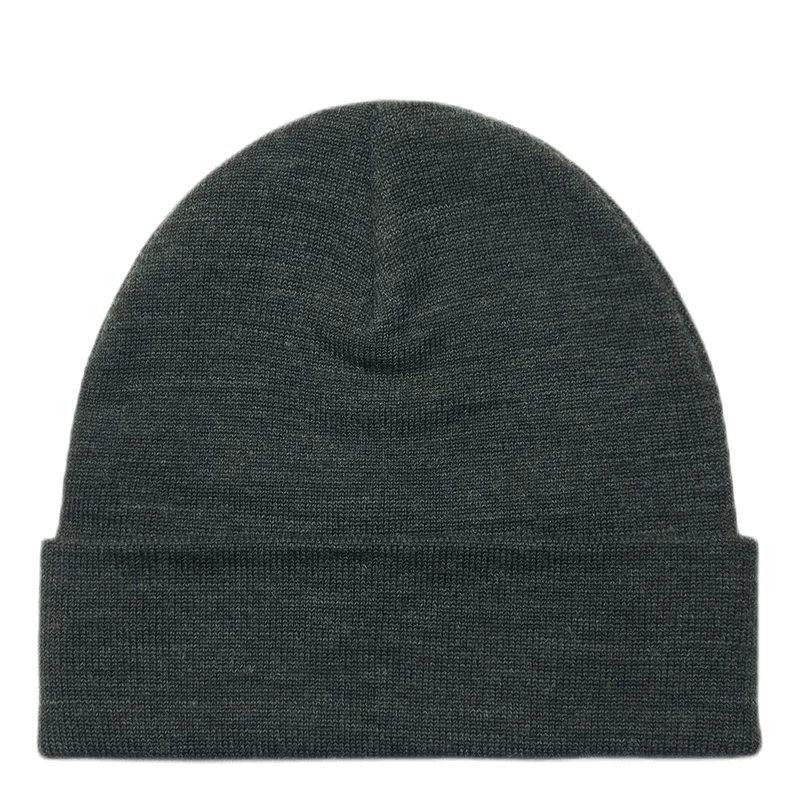 Logo Beanie Cap Gray