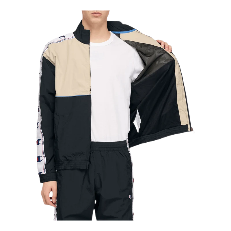 Full Zip Top Black