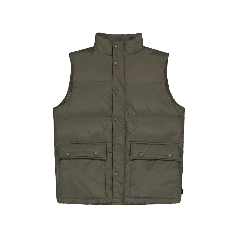 Down Vest Olive