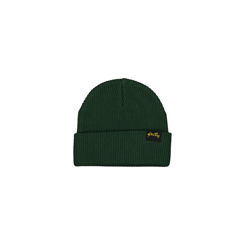 Og Patch Beanie Pine Green
