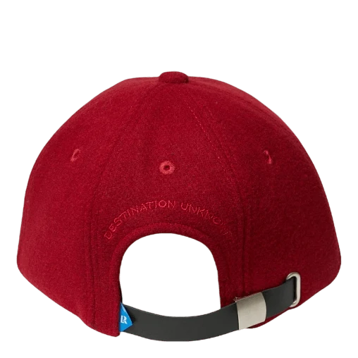 Lr Logo Wool Cap Burgundy
