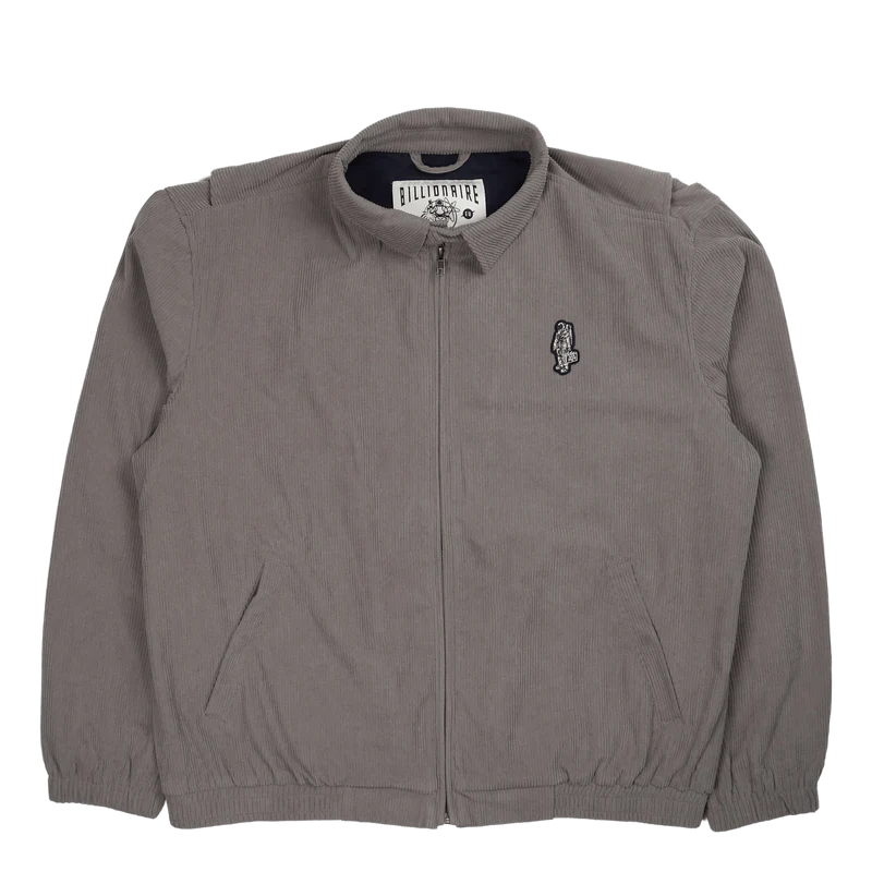 Corduroy Harrington Jacket Grey