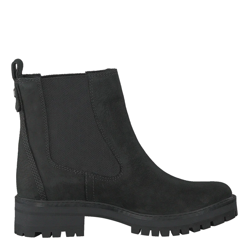 Cormayeur Valley Chelsea Black Nubuck