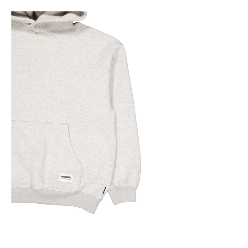 Plain Sweatparka Ls Gray