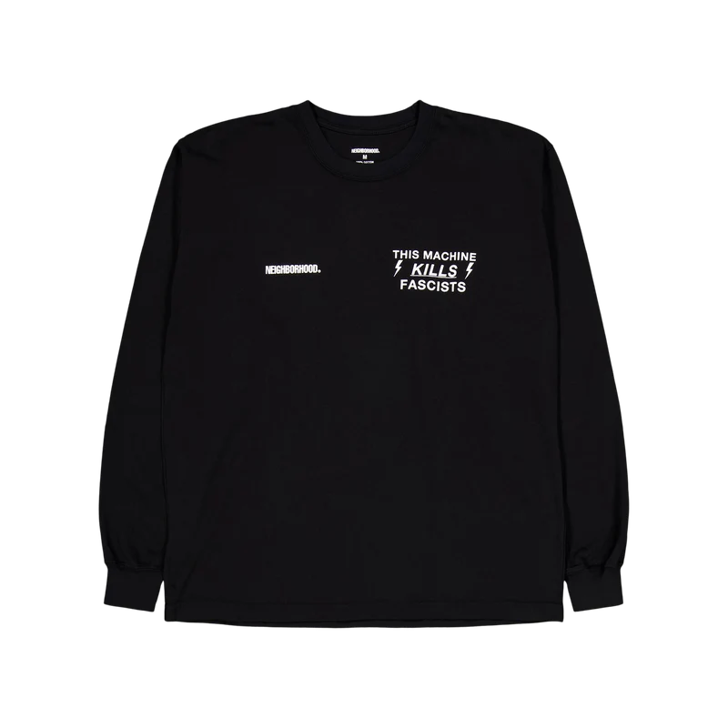 Nh . Tee Ls-8 Black