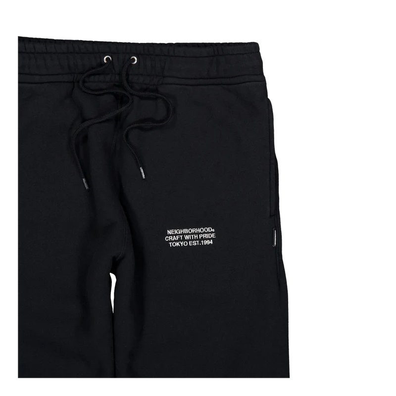 Plain Sweatpants Black