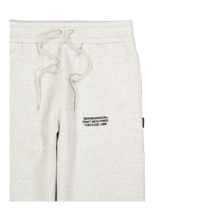 Plain Sweatpants Gray