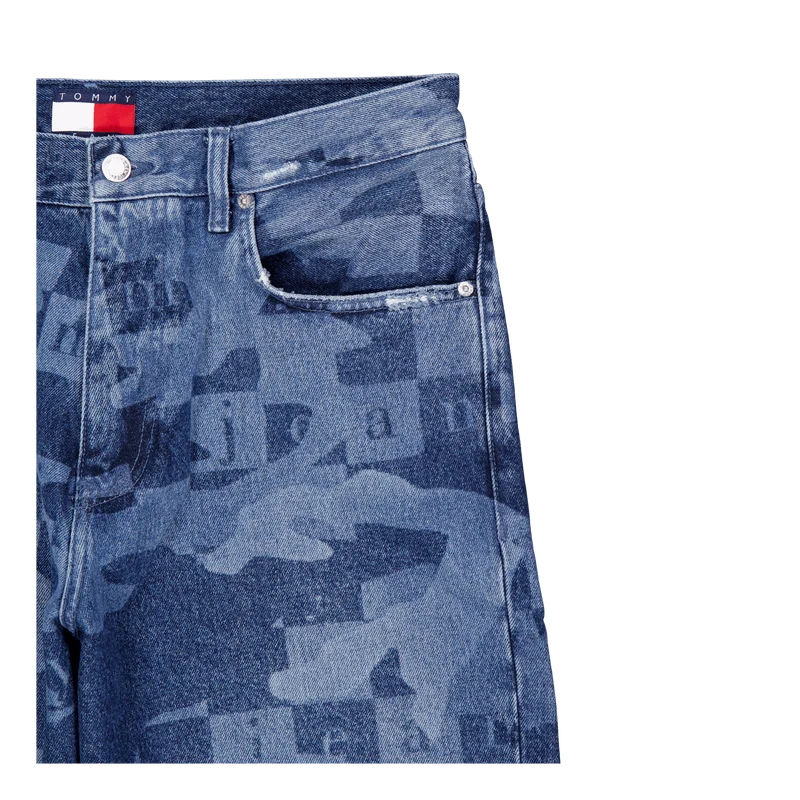 Tjcu Wide Fit Pant Aol Dg9032 Denim Medium