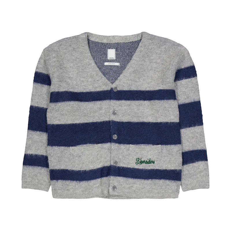Shaggy Cardigan Gray