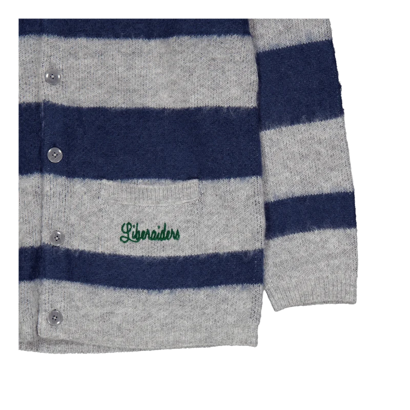 Shaggy Cardigan Gray