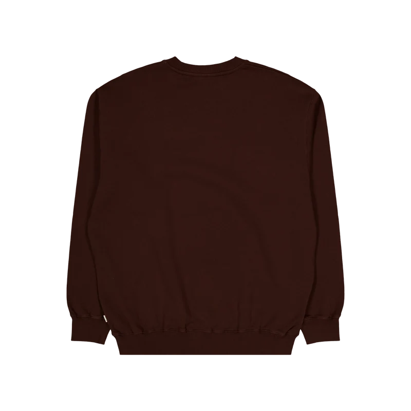Agaric Mush Sweatshirt Deep Brown