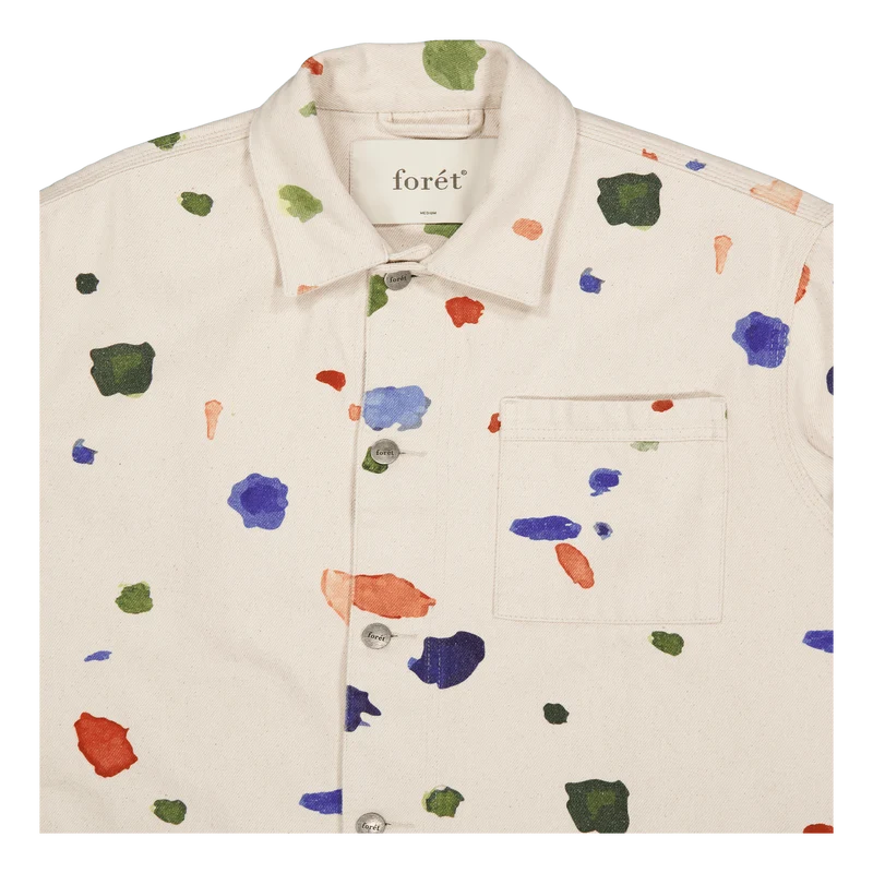 Artwork Overshirt Undyed