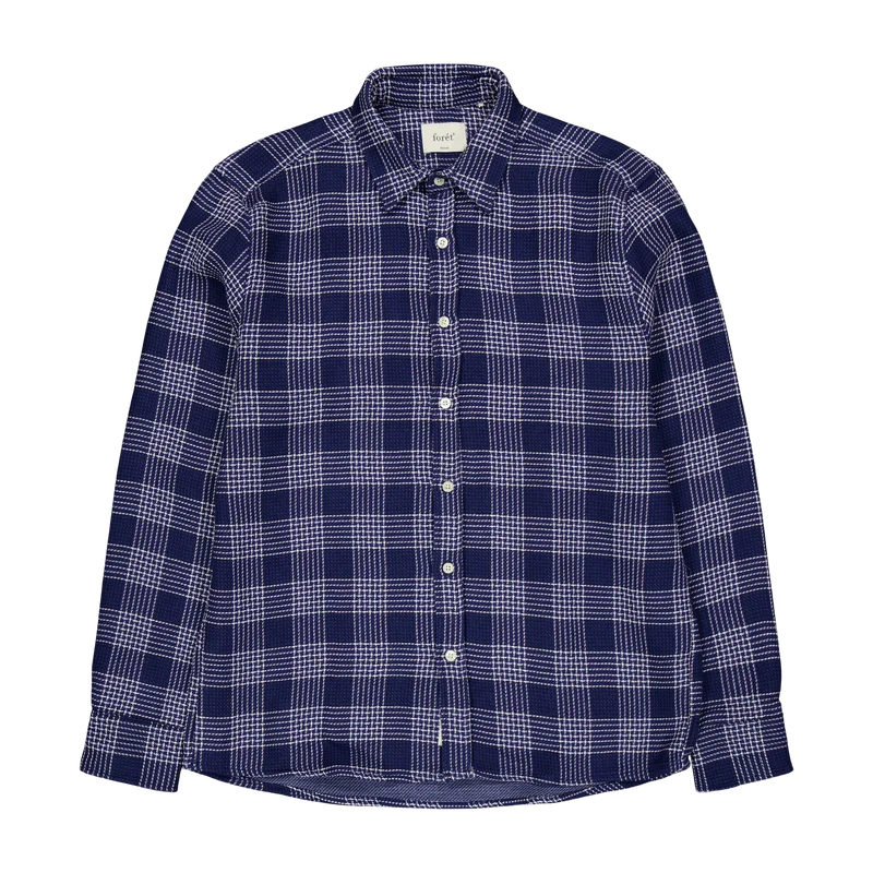 Arctic Check Shirt Navy