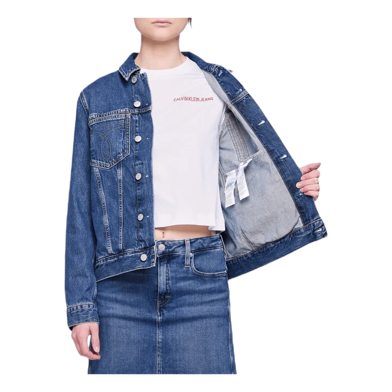 Omega Embroidered Trucker Gray