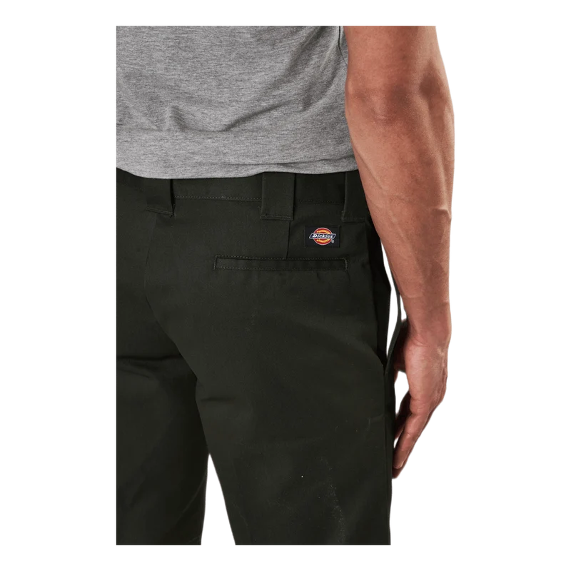 11´ Slim Straight Work Shorts Green