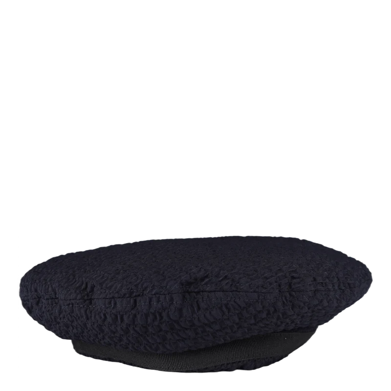 Beret Navy V.wool Ruched Seers
