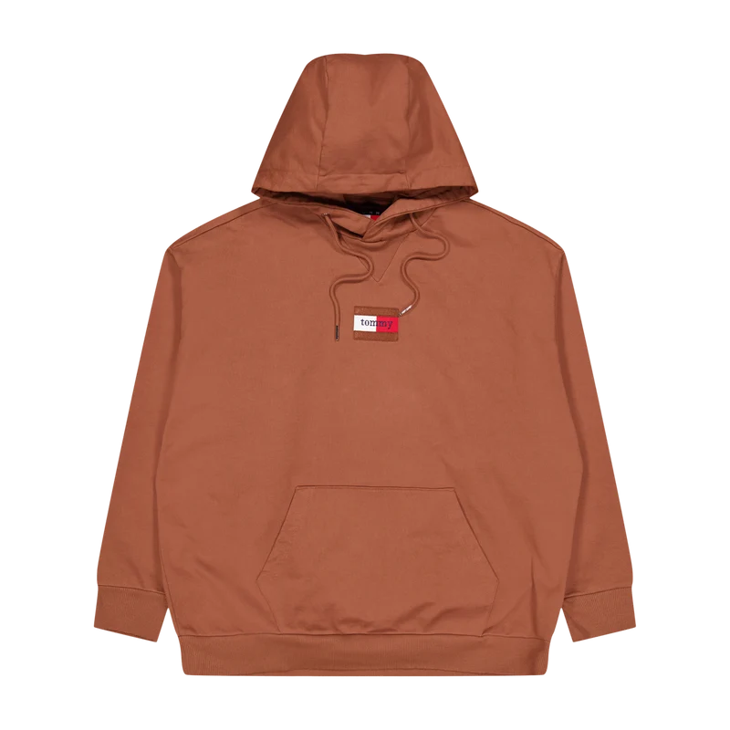 Tjcu Ess Hoodie Garment Wash Pumpkin Paradise
