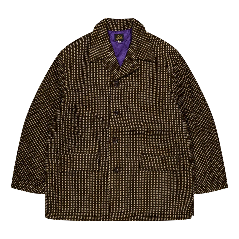 Needles Car Coat - Ac/pe/w Mal Brown