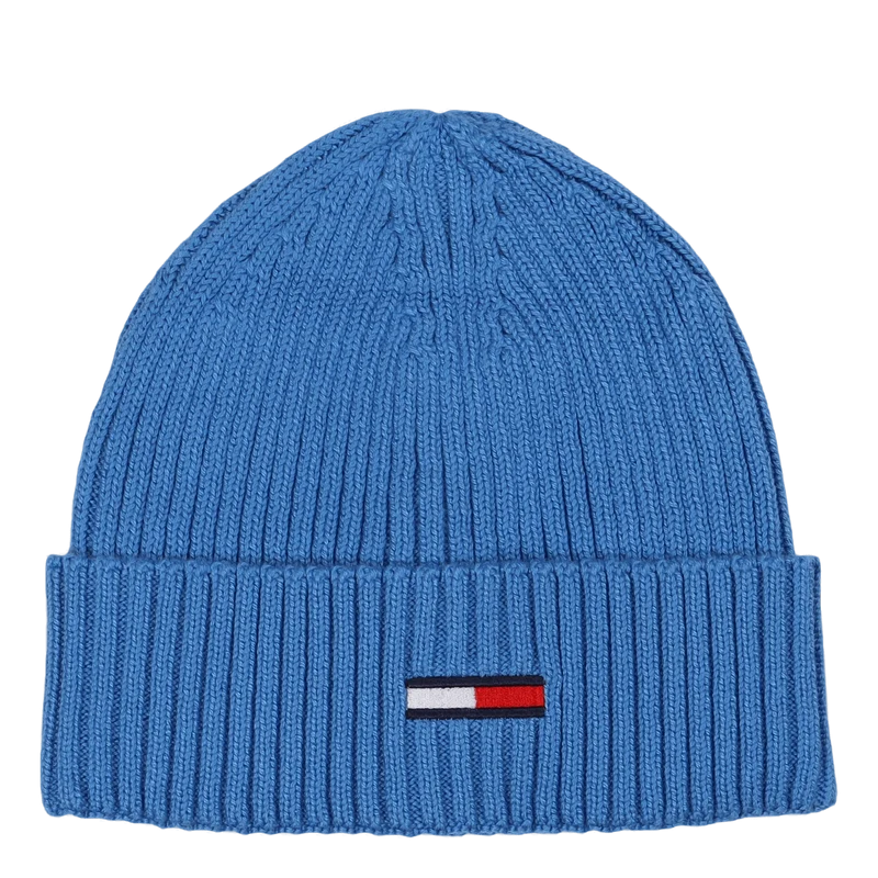 Tjm Flag Rib Beanie Mesmerizing Blue