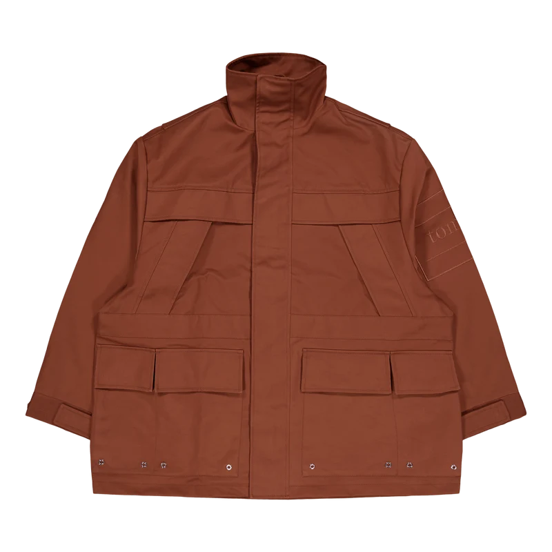 Tjcu Cotton Twill Field Jacket Pumpkin Paradise