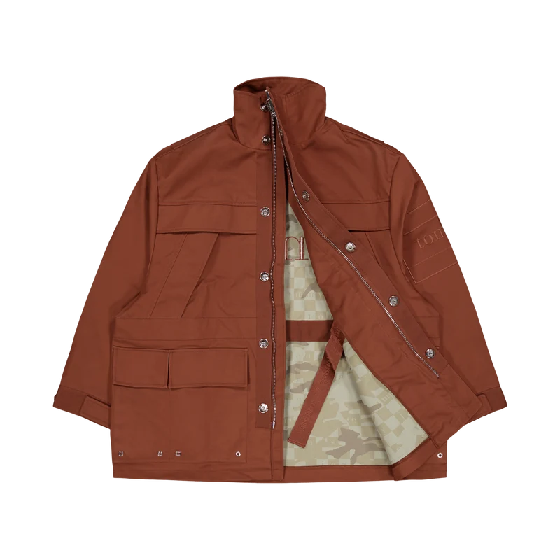 Tjcu Cotton Twill Field Jacket Pumpkin Paradise