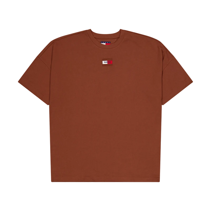 Tjcu Ess Ss Tee Gmt Wash Pumpkin Paradise