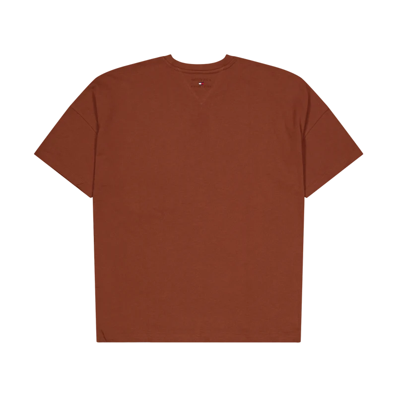 Tjcu Ess Ss Tee Gmt Wash Pumpkin Paradise
