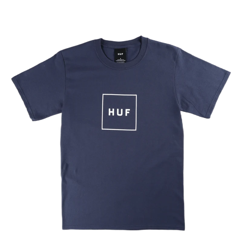 Essentials Box Logo S/s Tee Navy