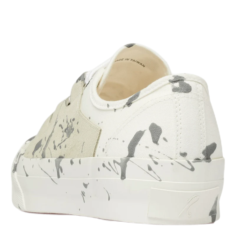 Asymmetric Ghilie Sneaker White